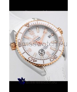 Omega Seamaster Planet Ocean Swiss Watch 39MM - 1:1 Mirror Replica Leather Strap