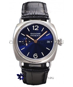 Panerai Radiomir PAM1293 Quaranta 40MM 904L Steel Blue Dial Watch in 1:1 Mirror Replica 