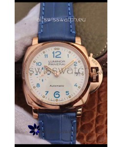 Panerai Luminor DUE PAM756 Edition 1:1 Mirror Swiss Replica Watch in Rose Gold Casing 42MM