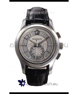 Patek Philippe 5205 Complications Moonphase White Dial 1:1 Mirror Swiss Replica Watch