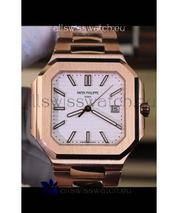 Patek Philippe Cubitus 5821 Rose Gold White Dial Swiss Replica Watch