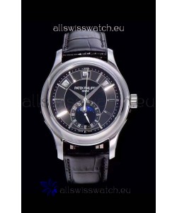 Patek Philippe 5205-001 Complications MoonPhase 1:1 Mirror Swiss Replica Watch Dark Grey Dial