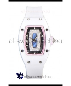 Richard Mille RM007 White Ceramic Pearl Dial Automatic Superclone Swiss Replica Watch