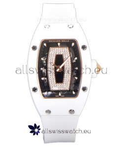 Richard Mille RM007 White Ceramic Automatic Superclone Swiss Replica Watch