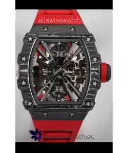 Richard Mille RM12-01 Carbon Fiber Case Genuine Tourbillon Movement 1:1 Mirror Replica Watch