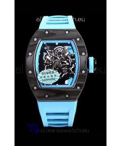 Richard Mille RM055 Blue Legend Carbon Casing Swiss Replica Watch 