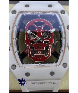 Richard Mille RM052-01 Skull Genuine Tourbillon Edition Watch in Ceramic Casing
