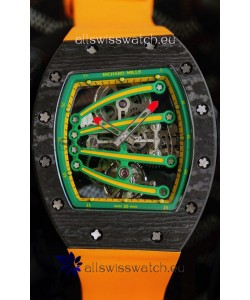 Richard Mille RM59-01 Genuine Tourbillon Movement in Black NTPT Carbon Casing
