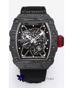 Richard Mille RM35-01 Rafael Nadal Carbon Fiber Casing with Genuine Tourbillon Super Clone Watch