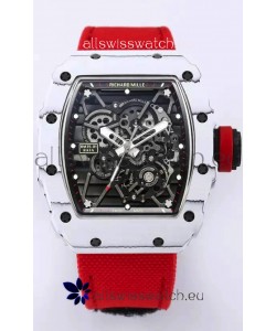 Richard Mille RM35-01 Rafael Nadal Carbon Fiber Casing with Genuine Tourbillon Super Clone Watch