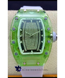 Richard Mille RM-07-02 Green Sapphire Ladies 1:1 Mirror Replica Watch 