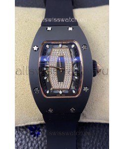 Richard Mille RM-07-01 DLC Coated Casing Ladies 1:1 Swiss Replica Watch