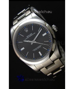 Rolex Oyster Perpetual Japanese Replica Watch - Black Dial in 39MM Casing