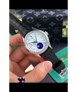 Rolex Cellini Moonphase 904L Stainless Steel REF# 50535 Swiss Replica Watch