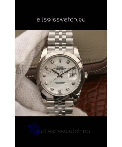 Rolex Datejust 41MM Cal.3135 Swiss 1:1 Mirror Replica Watch in 904L Steel Casing White Dial