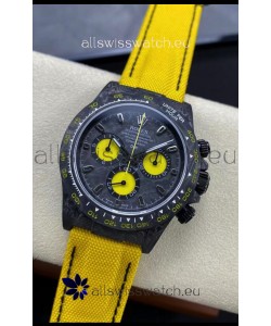 Rolex Daytona DiW Lemon Carbon Edition Watch - Forged Cabon Casing 1:1 Mirror Replica