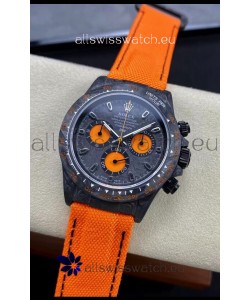 Rolex Daytona DiW Orange Carbon Edition Watch - Forged Cabon Casing 1:1 Mirror Replica