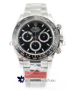 Rolex Cosmograph Daytona 126500 Black Dial Cal.4131 Movement - 904L Steel Watch