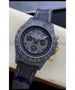 Rolex Cosmograph Daytona DiW AVIA GREY Edition Carbon Fiber Watch - Cal.4130 Movement 