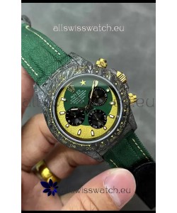 Rolex Cosmograph Daytona DiW Edition Carbon Fiber Watch - Cal.4130 Movement 