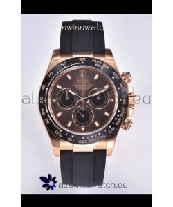 Rolex Cosmograph Daytona M116515 Rose Gold Original Cal.4130 Movement - 904L Steel Watch