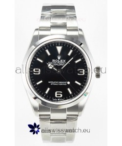 Rolex Explorer I Super Clone M124270 Black Dial 40MM - 904L Steel in ETA 3230 Movement