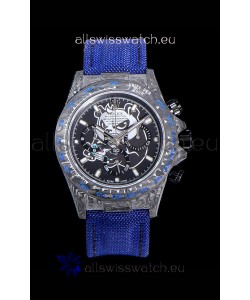 Rolex Daytona DiW Edition PANDA Edition Forged Cabon Casing 1:1 Mirror Replica