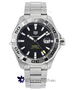 Tag Heuer Aquaracer Calibre 5 1:1 Mirror Replica Watch Black Dial 904L Steel 44MM