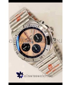 Breitling Chronomat B01 42 Edition Swiss 904L Steel Casing Copper Dial 1:1 Mirror Replica Watch