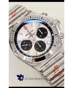 Breitling Chronomat B01 42 Edition Swiss 904L Steel Casing Silver Dial 1:1 Mirror Replica Watch