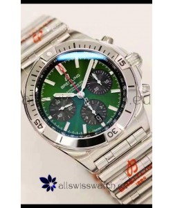 Breitling Chronomat B01 42 Edition Swiss 904L Steel Casing Green Dial 1:1 Mirror Replica Watch
