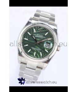 Rolex Datejust Palm Motif Dial 36MM Cal.3135 Movement Swiss Replica Watch in 904L Casing