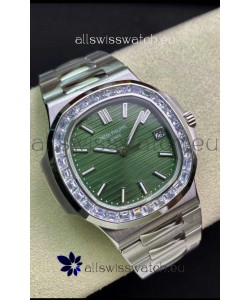 Patek Philippe Nautilus 5711 904L Steel 2023 Updated Mirror Replica Watch - Green Dial