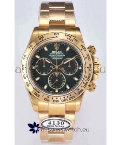 Rolex Cosmograph Daytona 116508 Yellow Gold Original Cal.4130 Movement - Improved Ultimate 904L Steel Watch