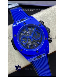 Hublot Big Bang Unico Blue PVD 1:1 Mirror Edition Swiss Replica Watch