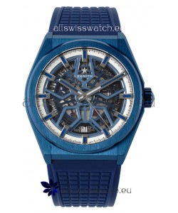 Zenith Defy Classic Skeleton 41MM Blue Ceramic Men's Swiss Replica Watch