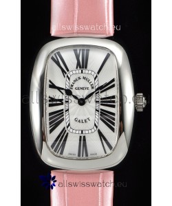 Franck Muller Galet Ladies Swiss Quartz Pink Strap Watch