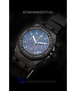 Audemars Piguet Royal Oak Offshore Lady Alinghi Swiss Watch in Blue Dial