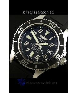 Breitling Superocean Swiss Replica Watch in Black Dial - Ultimate Mirror Replica