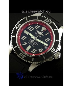 Breitling Superocean Swiss Replica Watch in Black Dial - Ultimate Mirror Replica
