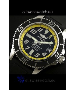 Breitling Superocean Swiss Replica Watch in Black Dial - Ultimate Mirror Replica