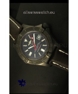 Breitling Seawolf PVD Coated Swiss Watch - Stick Markers