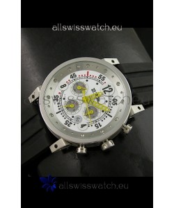 B.R.M.0011G6 Japanese Replica Quartz Watch in White Dial