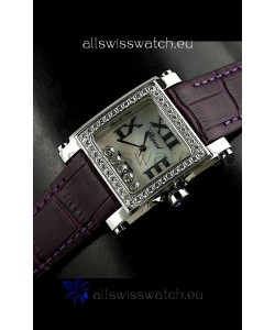 Chopard Happy Sport Swiss Replica Watch in Shell White Dial