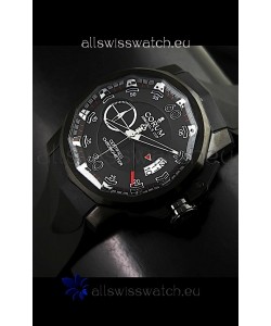 Corum Admiral's Cup Japanese Replica Watch in Black Dial