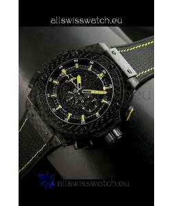 Hublot Big Bang Ayrton Senna Full Carbon Casing Swiss Watch 