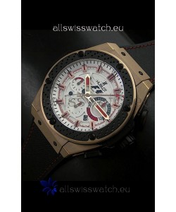 Hublot Big Bang King Power F1 Swiss Watch in Gold Case