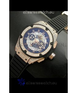 Hublot Big Bang King Power Skeleton Swiss Watch Diamonds Casing