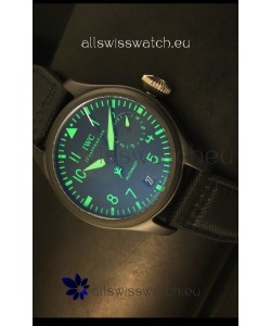IWC Big Pilot Top Gun Ceramic Case Watch - 1:1 Mirror Replica