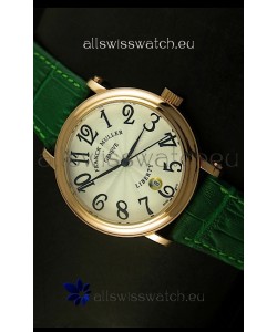 Franck Muller Master of Complications Liberty Japanese Watch in Green Strap
